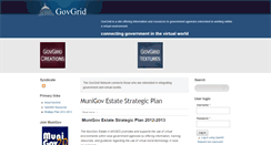 Desktop Screenshot of govgrid.org